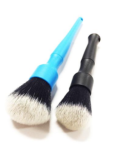 Black bottom white peak PBT soft bristles, car interior dust removal brush, cleaning brush 0