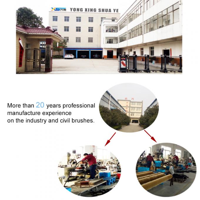 Snow Sweeper Brushes Rotary Steel Wire Wafer Ring Brushes For Roads 8