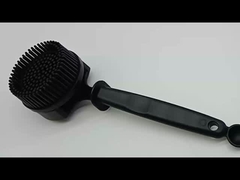 Coffee machine cleaning brush