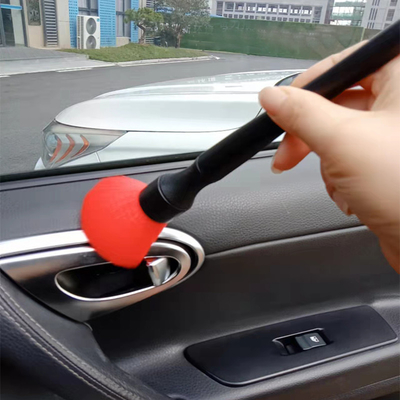 Nylon Wire Car Cleaning Brush Kit With PP Handle Customized