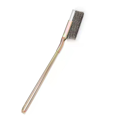 Stainless Steel Wire Brush Clean Rust Long Handle Nylon Wire