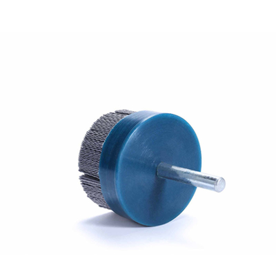 Industrial Deburring Abrasive Filament Turbo Disc Brush For Polishing And Grinding