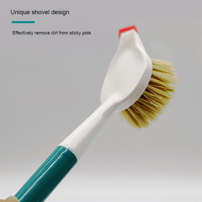 Plastic Round Kitchen Pot Brush For Cleaning Dish Round