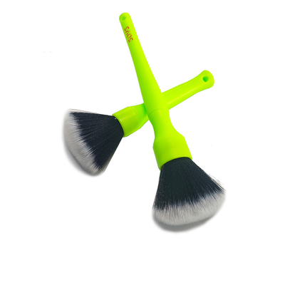Ultra Soft Detailing Car Cleaning Brush Set 16.5cm Green Color