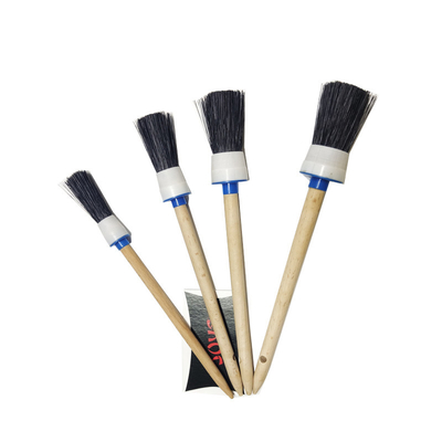 New Design Replaceable Brush Head 4 Pack Auto Detail cleaning Brush Set
