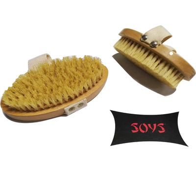 Dehumidification Oval Household Cleaning Brushes Eco Friendly Natural Boar Bristle
