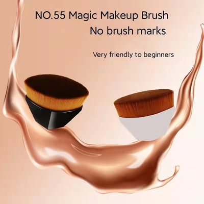 Synthetic Hair Single Flat Foundation Brush Beauty 55 Magic