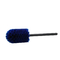 Blue Soft Hair Car Wheel Cleaning Brush Tool Long Handle Multi Use