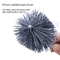 Customized Cylinder Type Steel Wire Chimney Brushes Household Cleaning