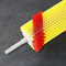 Industrial Cylindrical Vegetable And Fruit Cleaning Nylon Bristle Roller Brush Spiral