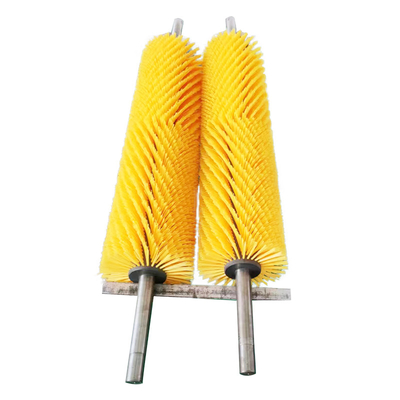 Industrial Roller Cylinder Nylon Brush For Fruits And Vegetables Cleaning