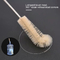 Steel Plastic Long Handle Nylon Cleaning Brush Flexible Bristles For Bottle Bottom