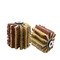 Customized Woodworking Polishing And Cleaning Sisal Sandpaper Brush Roller