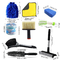 Reusable Microfiber PP Car Care Cleaning Kit Auto Car Wash Tool Kit