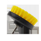 Yellow Car Nylon Drill Clean Brush For Polishing Car Wash Brush Set