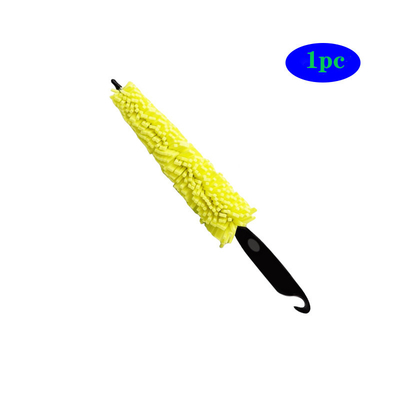 Plastic Handle Vehicle Cleaning Brush Car Wheel Wash Brush Car Wash Sponges Tool