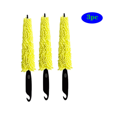 Plastic Handle Vehicle Cleaning Brush Car Wheel Wash Brush Car Wash Sponges Tool