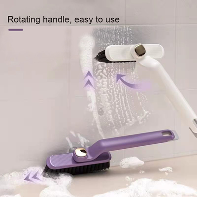 Rotary Multi-Function Slit Cleaning Brush Stiff Bristle Floor Brush