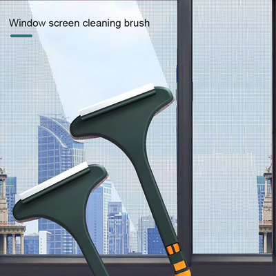 Two-In-One Window Screen Cleaning Brush Multi-Functional Household Window Cleaning Brush