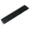 Door Sealing Black PP PVC Nylon Strip Brush Furniture Dusting Aluminum Holder
