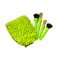 Green Cloth Mitt Car Cleaning Brushes 25cm Chenille Gloves Automotive Wash Brush