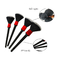 Car Beauty Detail Tool Set , Nylon Car Interior Cleaning Brushes