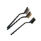 Flexible Mini Brass Stainless Steel Wire Brushes 26.5cm Nylon PP Materials