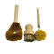Natural Beech Wood Household Cleaning Brushes 23.5cm Palm Bowl For Kitchen
