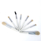 Synthetic Nylon Hair Face Makeup Brush Set with PU leather bag