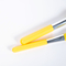Yellow Handle Synthetic Hair Makeup Brush 8 Pieces Nylon Hair