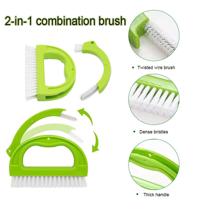 7 Sets Of Window Groove Cleaning Brush And Floor Tile Gap Cleaning Brush
